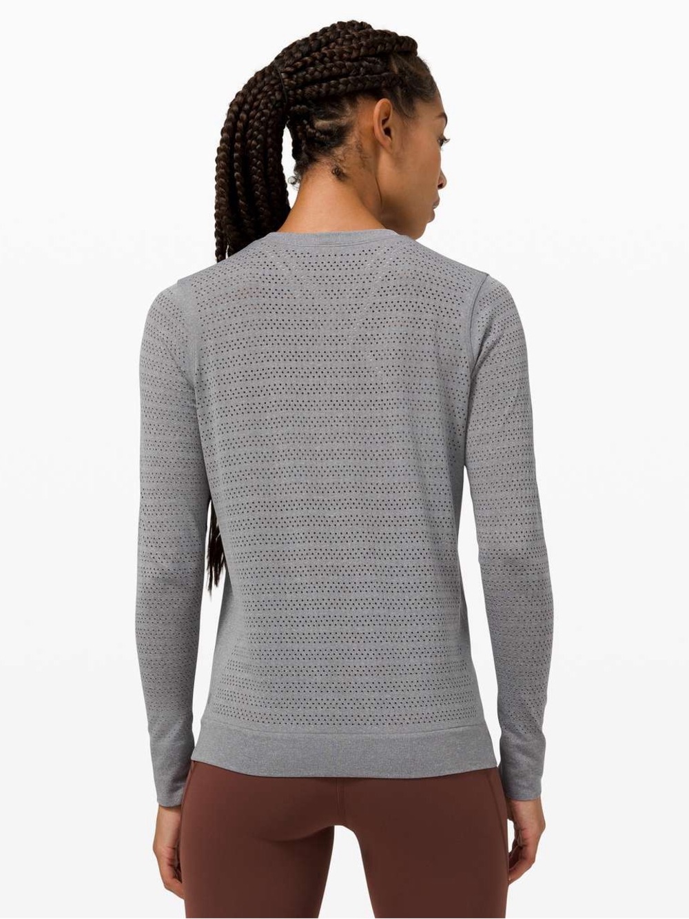Lululemon Swiftly Breathe Long Sleeve Squad - Size Medium - Picture 2 of 7